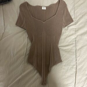 Abercrombie brown bodysuit